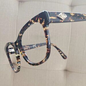 Kirkland Signature Eyeglasses Frame WOOKIE PET Tortoise Unisex Glasses Italy